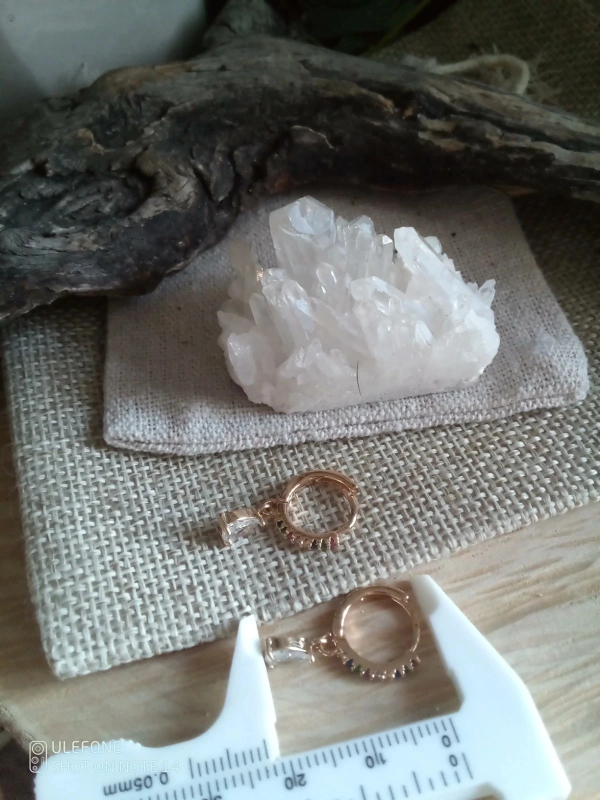 Petites créoles zircons blancs – photo 3